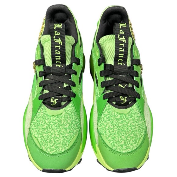 Puma RS-XL Men Size 12 Green RS-XL La France Sneakers Shoes Casual Lace Up New - Picture 4 of 10